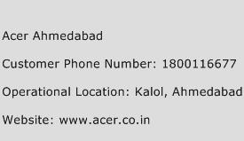 Acer Ahmedabad Phone Number Customer Service