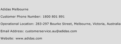 Adidas Melbourne Phone Number Customer Service