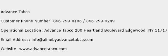 Advance Tabco Phone Number Customer Service
