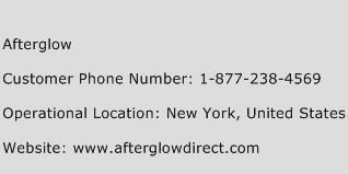 Afterglow Phone Number Customer Service