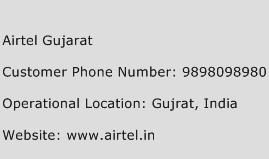 Airtel Gujarat Phone Number Customer Service