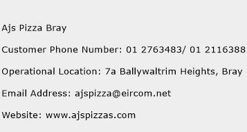 Ajs Pizza Bray Phone Number Customer Service