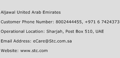 Aljawal United Arab Emirates Phone Number Customer Service