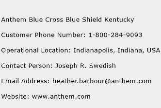 Anthem Blue Cross Blue Shield Kentucky Number | Anthem Blue Cross Blue Shield Kentucky Customer ...