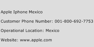 Apple Iphone Mexico Phone Number Customer Service