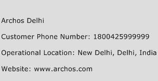 Archos Delhi Phone Number Customer Service