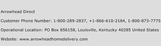 Arrowhead Direct Phone Number Customer Service