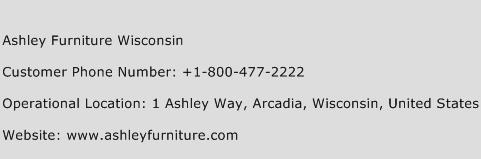 Ashley Furniture Wisconsin Phone Number Customer Service