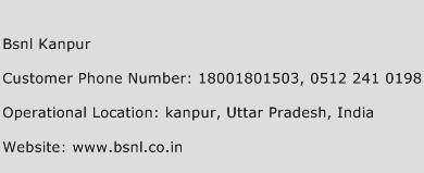 BSNL Kanpur Phone Number Customer Service