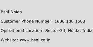 BSNL Noida Phone Number Customer Service