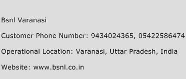 BSNL Varanasi Phone Number Customer Service