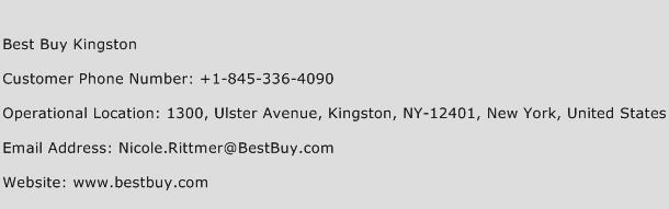 Best Buy Kingston Phone Number Customer Service