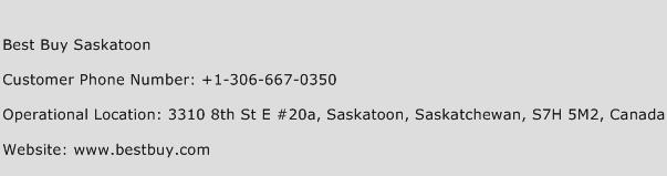 Best Buy Saskatoon Phone Number Customer Service