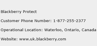 Blackberry Protect Phone Number Customer Service