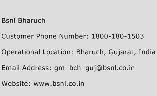 Bsnl Bharuch Phone Number Customer Service
