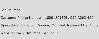 Bsnl Mumbai Phone Number Customer Service