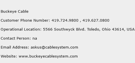 Buckeye Cable Phone Number Customer Service