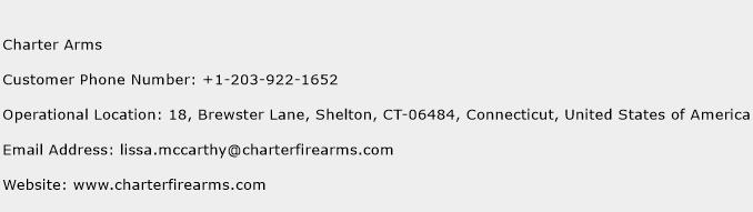 Charter Arms Phone Number Customer Service