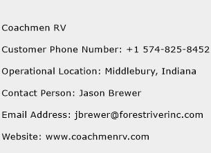 Coachmen RV Phone Number Customer Service