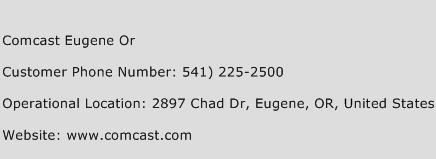 Comcast Eugene Or Phone Number Customer Service