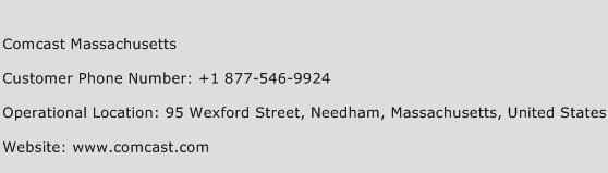 Comcast Massachusetts Phone Number Customer Service