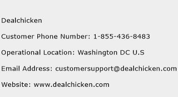 Dealchicken Phone Number Customer Service