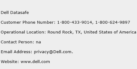 Dell Datasafe Phone Number Customer Service