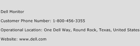 Dell Monitor Contact Number | Dell Monitor Customer Service Number