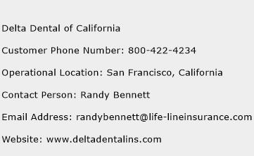 Phone number for delta dental customer service