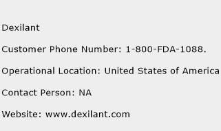 Dexilant Phone Number Customer Service