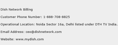 Dish Network Billing Contact Number | Dish Network Billing Customer Service Number | Dish ...