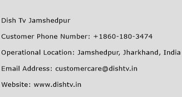 Dish Tv Jamshedpur Phone Number Customer Service