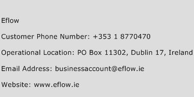 Eflow Phone Number Customer Service