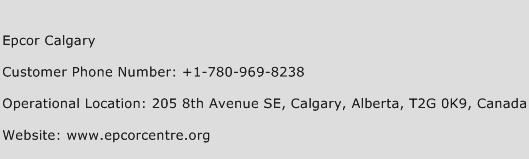 Epcor Calgary Phone Number Customer Service