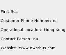 First Bus Phone Number Customer Service