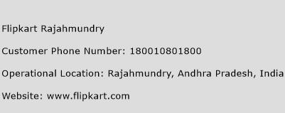 Flipkart Rajahmundry Phone Number Customer Service