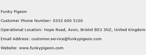 Funky Pigeon Phone Number Customer Service