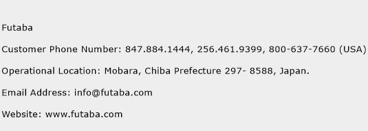 Futaba Phone Number Customer Service