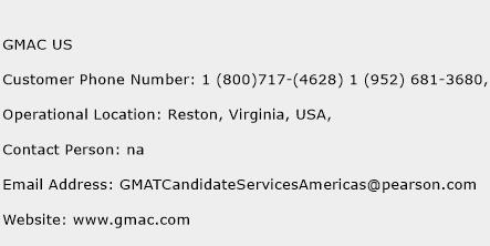 GMAC US Phone Number Customer Service