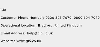 Glo Phone Number Customer Service