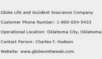 Globe Life and Accident Insurance Company Phone Number Customer Service