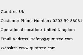 Gumtree UK Phone Number Customer Service