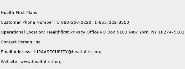 Health First Plans Phone Number Customer Service