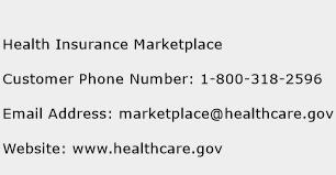 Health Insurance Marketplace Phone Number Customer Service