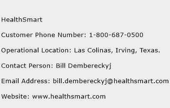 HealthSmart Phone Number Customer Service