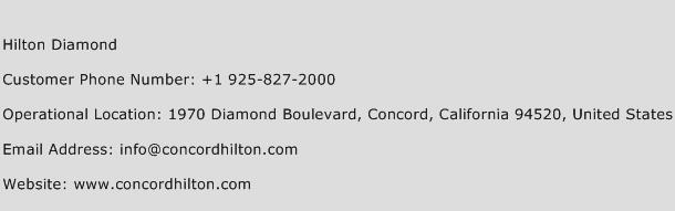 Hilton Diamond Phone Number Customer Service