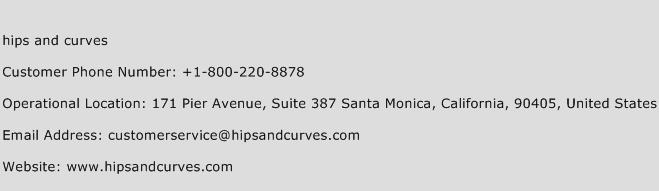 Hips and Curves Phone Number Customer Service