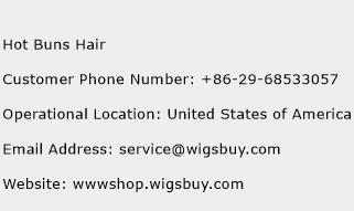 Hot Buns Hair Phone Number Customer Service