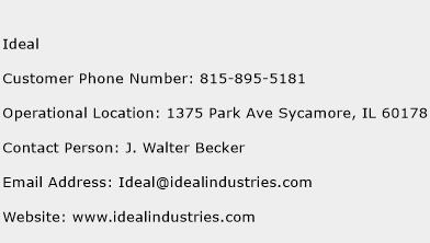 Ideal Phone Number Customer Service