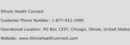 Illinois Health Connect Phone Number Customer Service